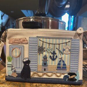 NWT Vendula London Seaside Souveniers Pouch Bag PLEASE READ